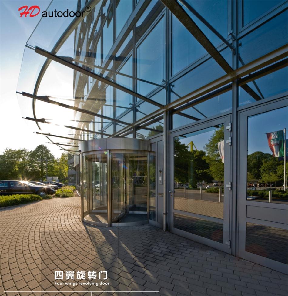 兩翼、三翼、四翼旋轉(zhuǎn)門：青島恒達自動門(圖5)