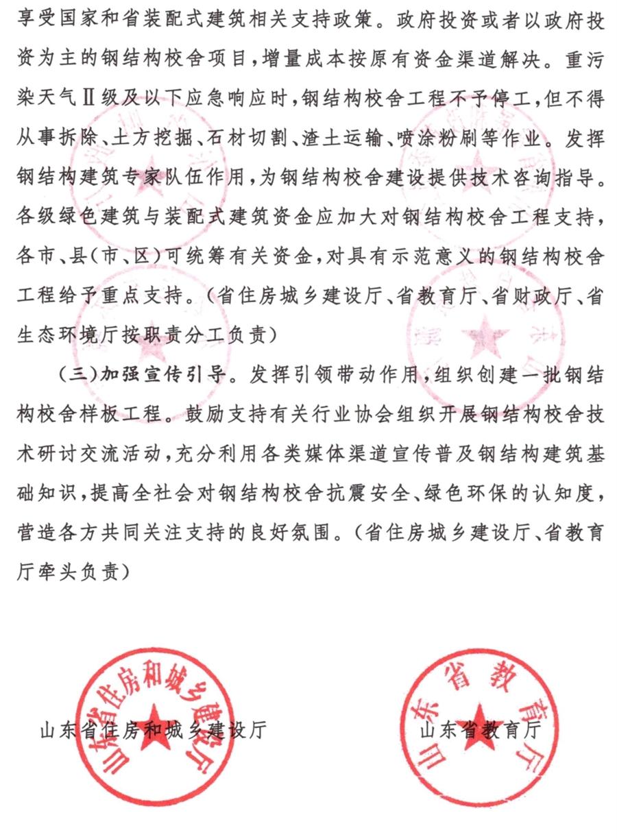 鋼結(jié)構(gòu)校舍建設(shè) 政策扶持知多少！(圖5)